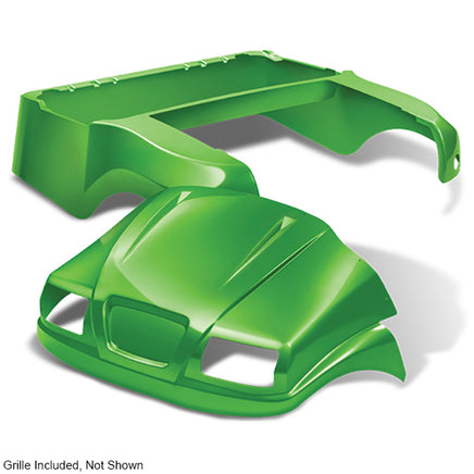 BOD-DT0223-LM - DoubleTake Phantom Body Kit with Grille, Club Car Precedent 04+, Lime