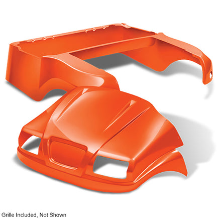 BOD-DT0223-OR - DoubleTake Phantom Body Kit with Grille, Club Car Precedent 04+, Orange