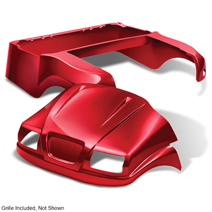 BOD-DT0223-RB - DoubleTake Phantom Body Kit with Grille, Club Car Precedent 04+, Ruby