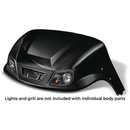 BOD-DT0312-BK-F - DoubleTake Titan Front Cowl, E-Z-Go TXT 96+, Black