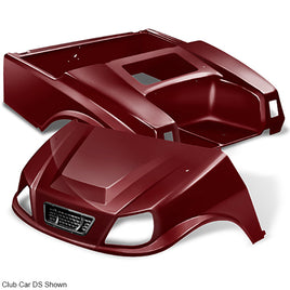 BOD-DT0312-BY - DoubleTake Titan Body Kit with Grille, E-Z-Go TXT 96+, Burgundy