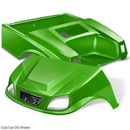 BOD-DT0312-LM - DoubleTake Titan Body Kit with Grille, E-Z-Go TXT 96+, Lime