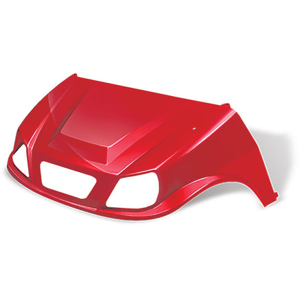 BOD-DT0422-RB-F - DoubleTake Spartan Front Cowl, Club Car DS, Ruby