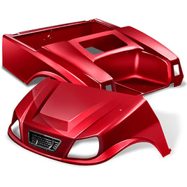 BOD-DT0422-RB - DoubleTake Spartan Body Kit with Grille, Club Car DS, Ruby