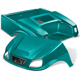 BOD-DT0422-TL - DoubleTake Spartan Body Kit with Grille, Club Car DS, Teal