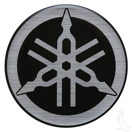 BP-0084 - Emblem, Black/Silver, Yamaha Drive