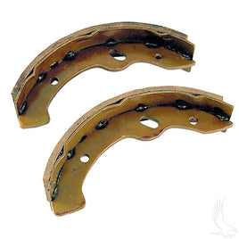 BRK-001 - Brake Shoes, SET OF 2, E-Z-Go Gas 97-09/Elec 96-09.5, Workhorse 96+, Yamaha G9-G22 95-06
