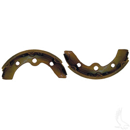 BRK-014 - Brake Shoes, SET OF 2, Short Front, E-Z-Go 87-96, 09+, Club Car Prec/DS 95+, Yam G1/G2/G8 82-94
