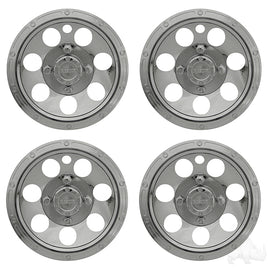 CAP-0038-4 - RHOX Wheel Cover, SET OF 4, 10" Beadlock A/T Chrome