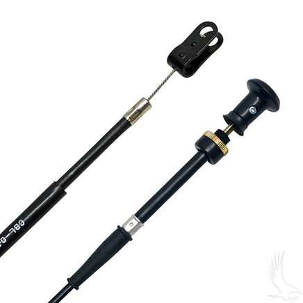 CBL-010 - Choke Cable, Dash Mount 87", Yamaha G2/G8/G9/G11