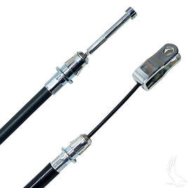 CBL-092 - Brake Cable, Driver Side, Club Car Tempo, Precedent, Longer for lifted carts 39"