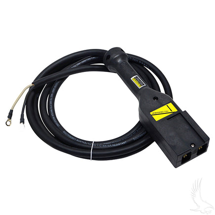 CGR-160 - DC Cord, PowerWise 9', E-Z-Go 48V Notched Industrial Plug