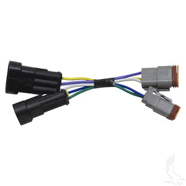 CON-048H - RTS Adapter Harness, Club Car Precedent, CON-051 to OEM Harness