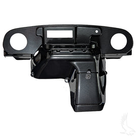 DASH-1002 - Dash, Deluxe with Radio/Speaker Cutout, Carbon Fiber, E-Z-Go TXT 94-13, 14+ with Modification