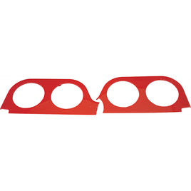 DASH-DT0112-RD - DoubleTake Sentry Dash Cup Holder Trim Set of 2, E-Z-Go TXT 96+, Red