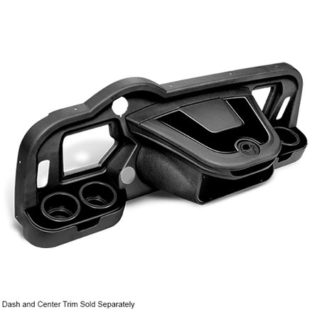 DASH-DT0113-BK - DoubleTake Sentry Dash Cup Holder Trim Set of 2, E-Z-Go RXV 08+, Black