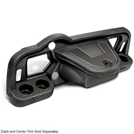 DASH-DT0113-GP - DoubleTake Sentry Dash Cup Holder Trim Set of 2, E-Z-Go RXV 08+, Graphite