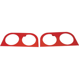 DASH-DT0122-RD - DoubleTake Sentry Dash Cup Holder Trim Set of 2, Club Car DS New Style 00+, Red