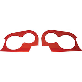 DASH-DT0123-RD - DoubleTake Sentry Dash Cup Holder Trim Set of 2, Club Car Precedent 04+, Red