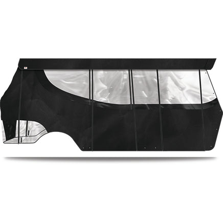ENC-DT1241-BK - DoubleTake Enclosure & Valance, 6 Passenger, Icon, Black