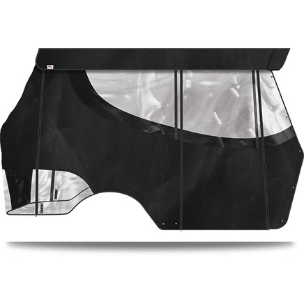ENC-DT8041-BK - DoubleTake Enclosure & Valance, 4 Passenger, Icon, Black