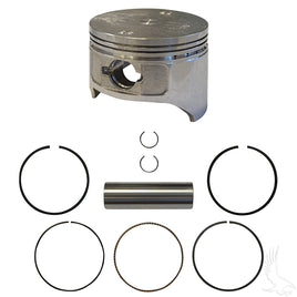 ENG-218 - Piston and Ring Set, Standard,  E-Z-Go 4 Cycle Gas 96-08 Fuji-Robin Only, 350cc, Not for Kawasaki
