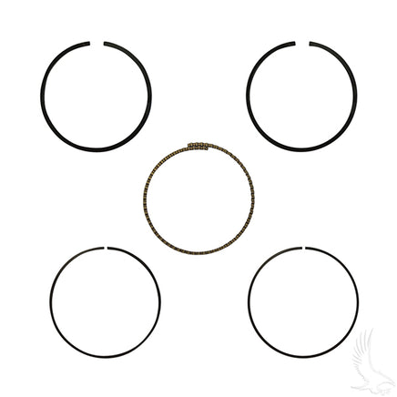 ENG-221 - Piston Ring Set, +.25mm, E-Z-Go 4 Cycle Gas 96-08 Fuji-Robin Only, 350cc