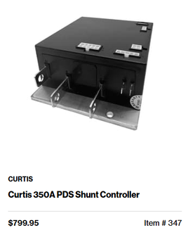 Curtis 350A PDS Shunt Controller (EZGO)