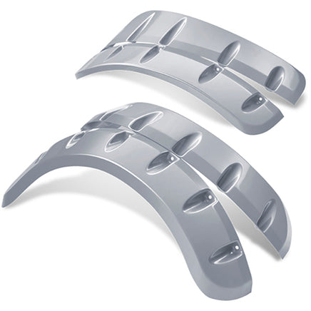 FFL-DT0112-SV - DoubleTake Fender Flare Set for Phoenix Body, E-Z-Go TXT 96+, Silver