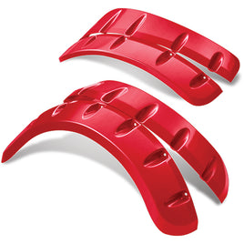FFL-DT0422-RD - DoubleTake Fender Flare Set for Spartan Body, Club Car DS, Red