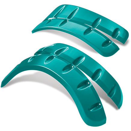 FFL-DT0422-TL - DoubleTake Fender Flare Set for Spartan Body, Club Car DS, Teal