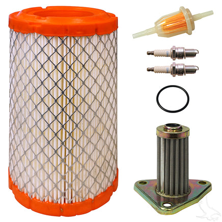 FIL-1005 - Tune Up Kit, E-Z-Go 295/350cc 4 Cycle Gas 06+ w/ Oil Filter