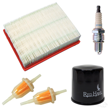 FIL-1101 - Tune Up Kit, Club Car DS 4 Cycle Gas 92+ w/ Oil Filter