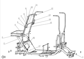 OG Kandi Kruiser OEM Windshield & Accs.