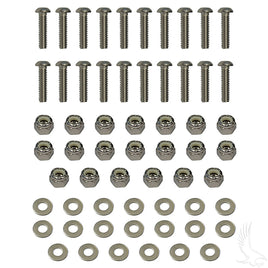 HDW-100 - Stainless Steel Hardware Kit, Fender Flares
