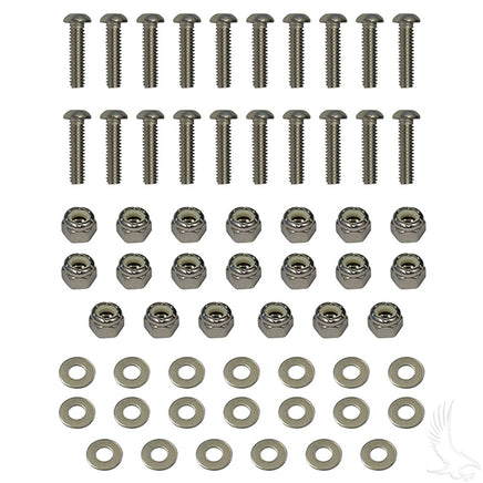 HDW-100 - Stainless Steel Hardware Kit, Fender Flares