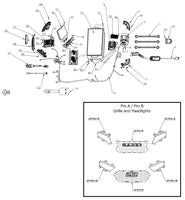 4 Passenger Kandi Kruiser Pro OEM Electrical Components (Pro)