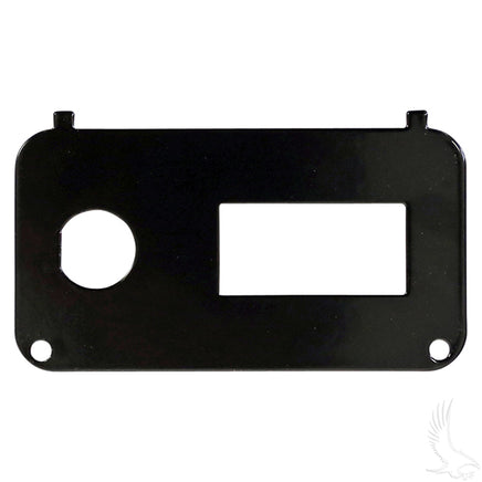 KEY-02 - Console Plate, Key Switch w/ State of Charge Meter, E-Z-Go TXT/Medalist