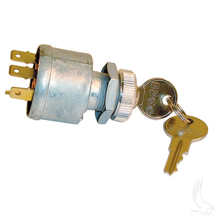 KEY-51 - Key Switch, 4 Terminal, E-Z-Go 68+ w/ Factory Lights