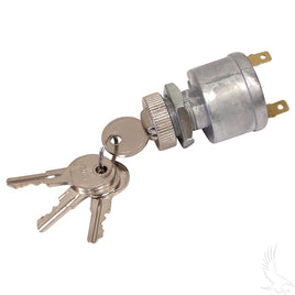 KEY-73 - Key Switch, E-Z-Go TXT 96+, 2 Terminal with Mixed Key Codes