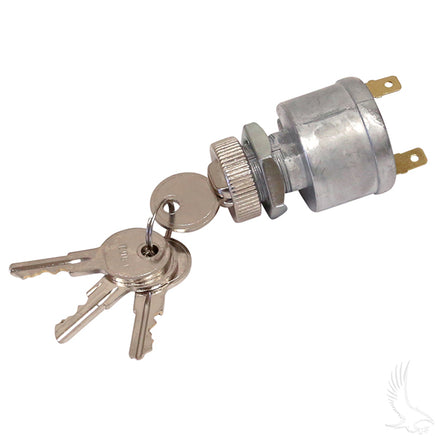 KEY-73 - Key Switch, E-Z-Go TXT 96+, 2 Terminal with Mixed Key Codes