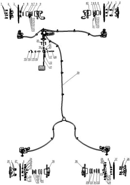 Kandi Cowboy E10K Braking System Parts
