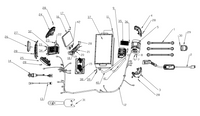 4 Passenger Kandi Kruiser Pro OEM Electrical Components (Pro)