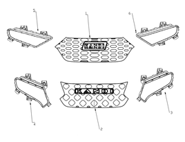 Kandi Kruiser Pro OEM Grille