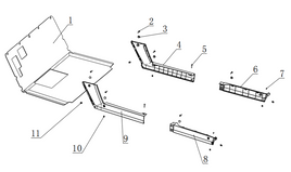 Kandi Kruiser Pro OEM Floor Trim