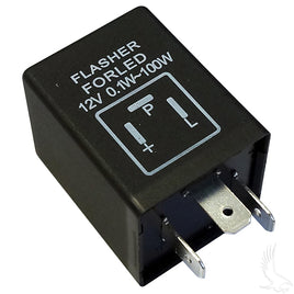 LGT-216 - Electronic Flasher, 3 Prong, Low Draw