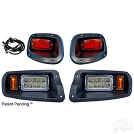 LGT-301L - RHOX LED Adjustable Light Kit w/ Plug and Play Harness, E-Z-Go TXT 14+, 12-48V