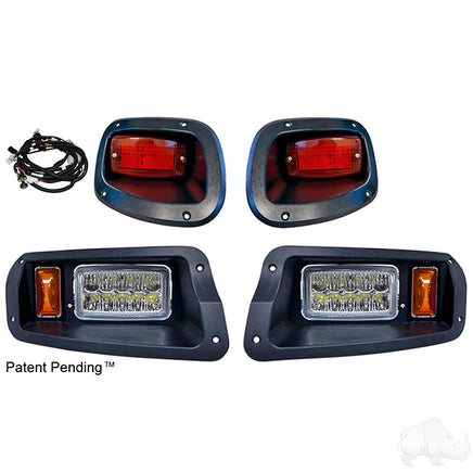 LGT-301L - RHOX LED Adjustable Light Kit w/ Plug and Play Harness, E-Z-Go TXT 14+, 12-48V