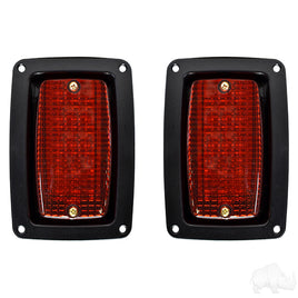 LGT-335 - LED Taillights with Bezels, Club Car DS, Yamaha G14-G22
