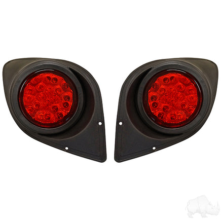 LGT-337 - LED Factory Style Taillights, Yamaha Drive 07-16
